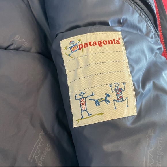 Vintage 1998 Patagonia Insulated Mountain Red Parka Jacket 65885 - Picture 8 of 12